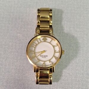 Kate Spade Mother Of Pearl Gold-Tone Watch